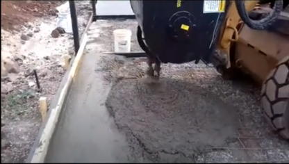 EI Attachments Cement Mixing Bucket | .32 Yards-1.44 Yards | For Backhoe