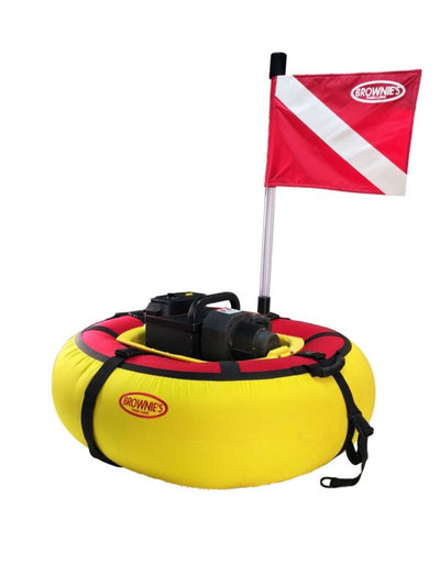 Brownie Third Lung Sea Lion 3.0 | Model SL3.0 | 33″ Width | Portable Hookah Diving System | 0.75 HP DC Motor | For Recreational & Commercial Divers