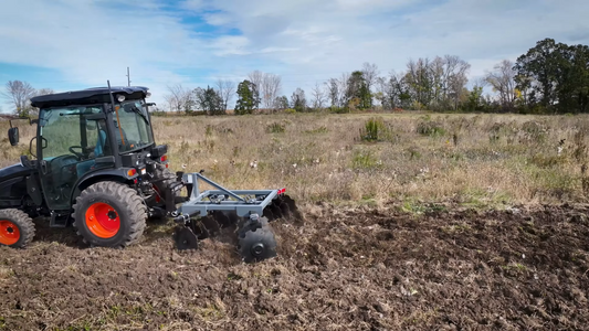 Dirt Dog 3-Point Lift Tandem Disc Harrow | 200 Series | Overall Width 63", 73", 78" & 96" inches | Horsepower 35-65 HP | For Tractors