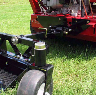 Landshark Sulky Riding Attachment | Model PS2003R-1051-2 | Heavy-Duty Stand-On Sulky | For EXmark Walk-Behind Mowers With Mounting Bracket