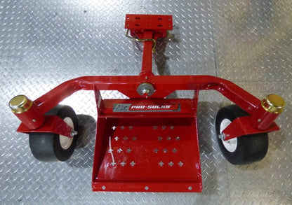 LandShark Pro Riding Sulky | Model PS2003R-1038-2-FF | 2-Wheel Swivel Design | For Commercial Walk-Behind Lawn Mowers with Universal Mounting Bracket