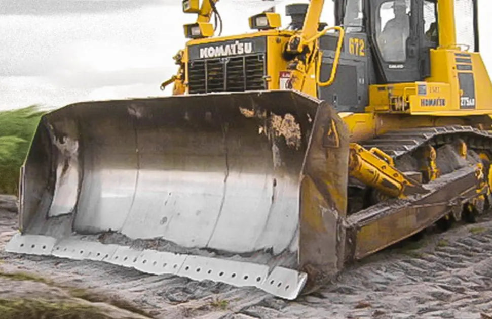 Bedrock Attachments Heavy-Duty U Blade | Model BBD8U | Width: 177.2" | Weight: 4,850kg | For Bulldozer