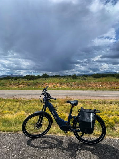 Himiway | Electric Bike | Model A7 Commuter | 27.5 x 2.4” Tires | 750W Hub Motor | 65 Mile Range | 400 lb Payload | Full Suspension Comfort | For Urban Comfort & All-Terrain Exploration