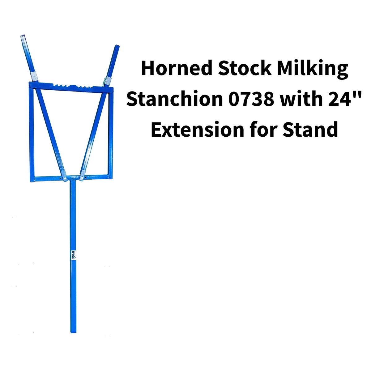 Sydell Horned Stock Milking Stanchion | #0738 | Horn-Friendly Headpiece | For Sheep & Goat Milking