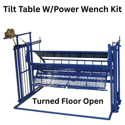 Sydell Tilt Table Power Winch Kit | #0934 | Sheep & Goat Hoof Trimming | For 0930 Tilt Table