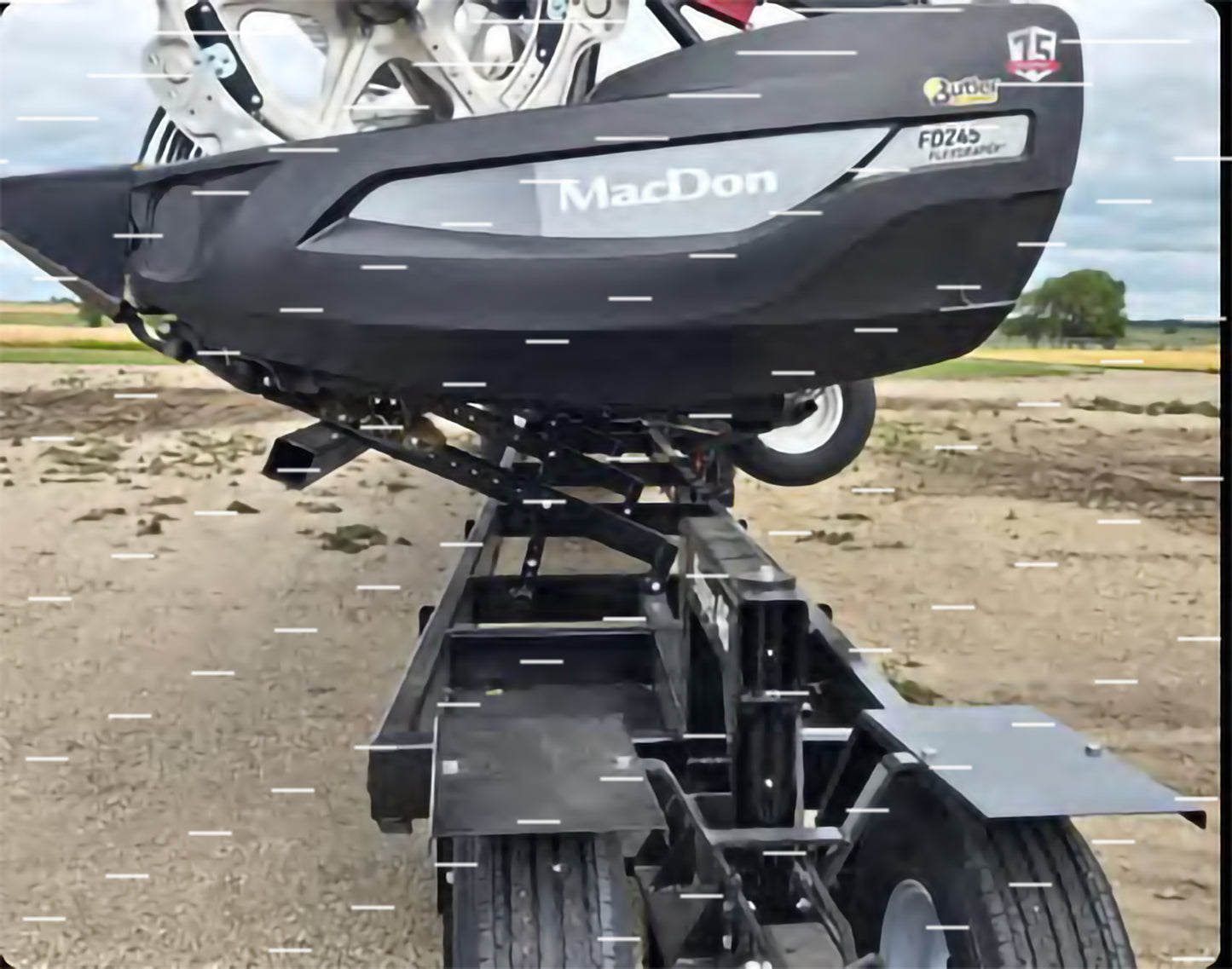 Sheyenne Manufacturing Header Trailer | Model 36–46 Ft | High‑Stability Header Transport | 40–75 HP | For Tractor & UTV