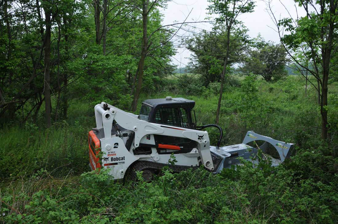 Baumalight Rotary Brush Cutter | CF Series | Cutting Width 60" & 72" | Hydraulic Flow Range 15 To 45 GPM | For Skid Steers