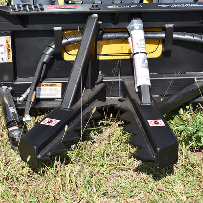 Sidney Tree and Post Puller | Model TJ12UN-TRK | Jaw Opening 12" | 20-35 HP | 8-10 GPM | For Skid Steer & Tractors