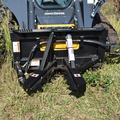 Sidney Tree and Post Puller | Model TJ12UN-TRK | Jaw Opening 12" | 20-35 HP | 8-10 GPM | For Skid Steer & Tractors