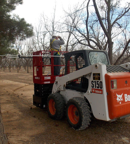 Skid‑Lift Hydraulic Scissor Lift Attachments | Model 1805S | Working Height 24' | 10-15 GPM | For Skid Steers