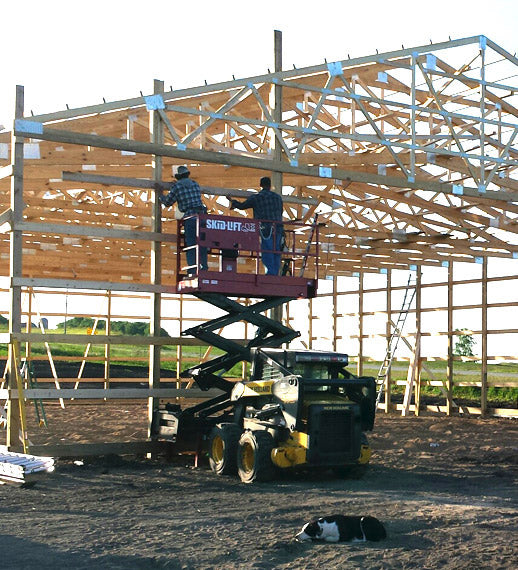 Skid‑Lift Hydraulic Scissor Lift Attachments | Model 1505S, 1805S, 2306S & 1908E HD | Working Height 21' - 29' | 10-20 GPM | For Skid Steers