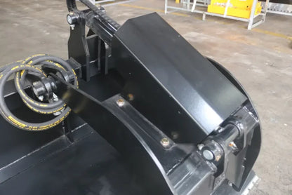 Landy Attachments Grapple Bucket | Widths 78" & 85" | 25-40 HP | 16 GPM | For Skid Steers, Tractors, ATVs & UTVs