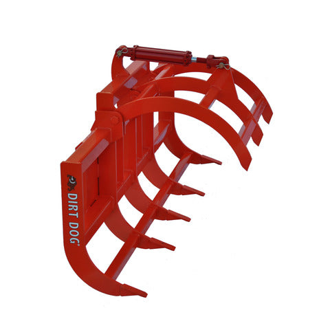 Dirt Dog AGGR Grapple Series | Overall Width 60" & 72" inches | Horsepower Up-To 40 HP | For Tractors