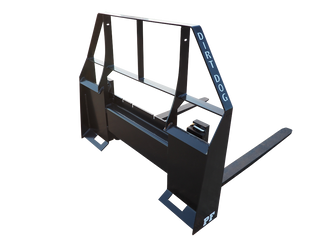 Dirt Dog AG Pallet Fork | Model AGPF-42 | Overall Width 45" | 15-40 GPM | For Skid Steers