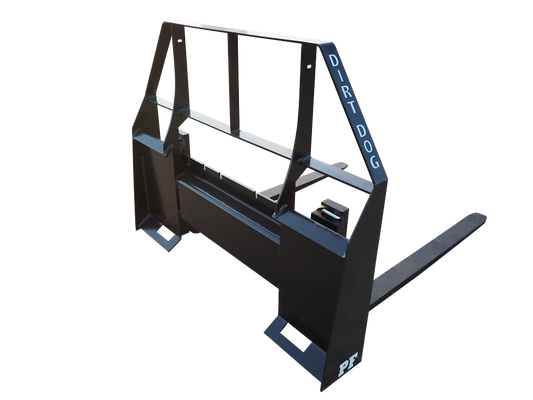 Dirt Dog AG Pallet Fork | Model AGPF-42 | Overall Width 45" inches | For Skid Steers