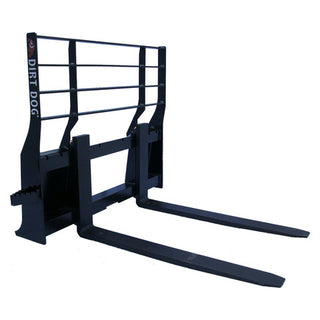 Dirt Dog Pallet Fork | SPF Series | Overall Width 45" | 10–25 GPM | For Skid Steers