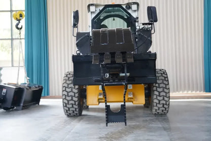 Landy Attachments Backhoe | Bucket Width 15" | 30-65 HP | 3-22 GPM | For Skid Steers, ATVs, UTVs & Tractors
