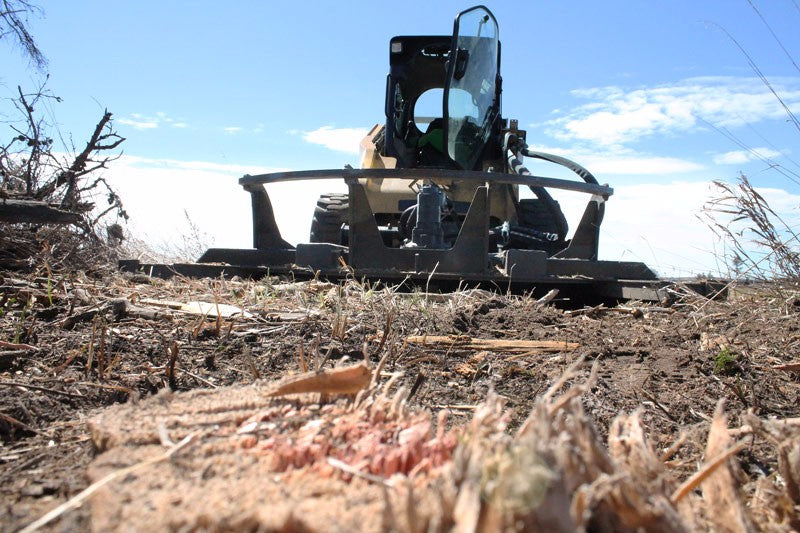 Virnig V60 Open Front Rotary Brush Cutter | Models IRC72, IRC78 & IRC84 | Widths 72" To 84" | Hydraulic Flow 20 To 45 GPM | For Skid Steer