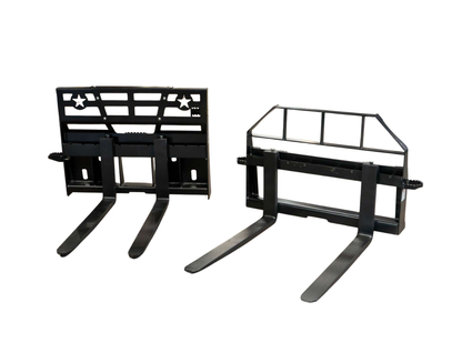 Star Industries Fork Frame | Model 110WT-ITA To 110EC-ITA | Width 30.5" To 46" | 3,700 To 5,500 lbs | 8 To 30+ GPM | For Skid Steer Quick-Tach