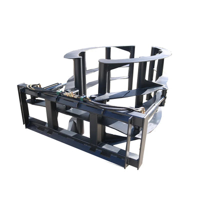 Landy Attachments Hay Bale Grapple | Width 57.6" | 15 GPM | 20–25 HP | For Skid Steer, Tractor, ATV & UTV