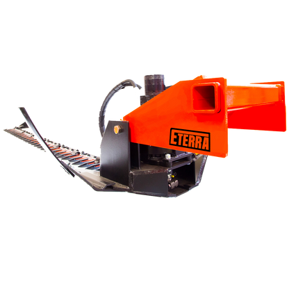 Eterra Attachments Sickle Bar Mower | 7 ft & 9 ft Models | 84"-108" Cutting Width | 15-20 GPM | Dual-Action Cutting | For Skid Steers