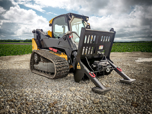 MAXX Hydraulic Recovery Unit With Torque Motor For Skid Steer