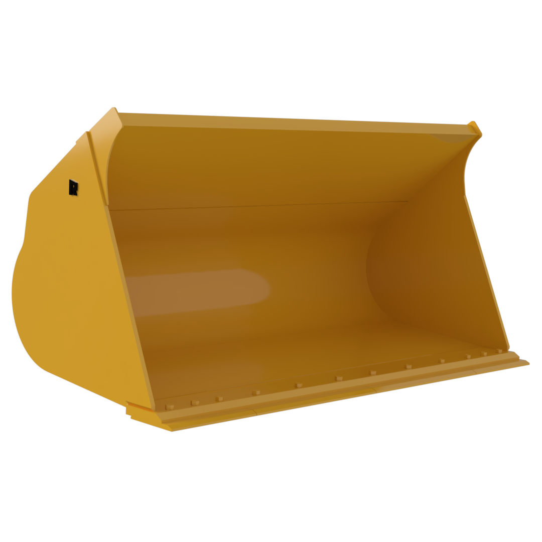 Rockland Slag Loading Bucket | Replaceable Wear Strips | Material High-Strength Alloy Steel | For Loaders