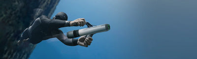 Waydoo Subnado Plus Underwater Scooter | 800W | 9.3kg Thrust | 60m Dive Depth | 144Wh