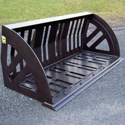 Rockland Snow Basket | Reversible Bolt-On Cutting Edge | Prevents Snow Sticking | For Loaders