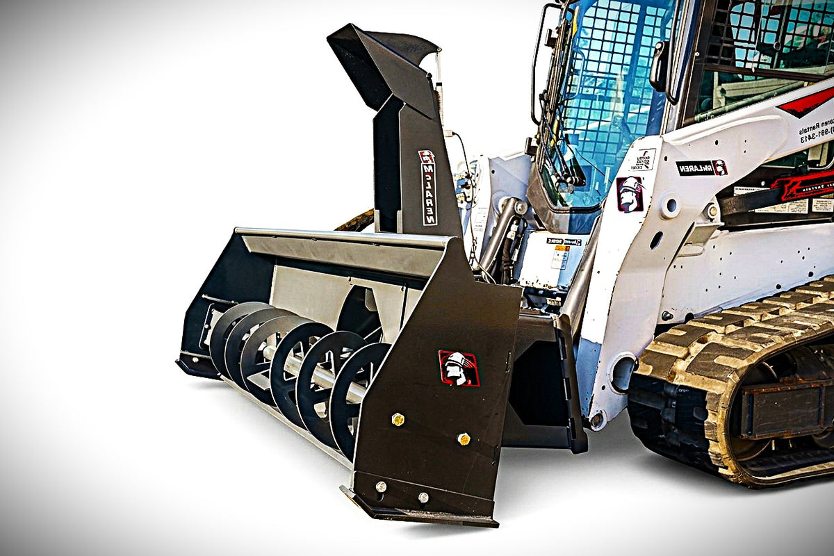 McLaren Industries Snow Blower | 78" Width | 15-25 GPM | For Skid Steers