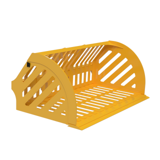 Rockland Snow Basket | Reversible Bolt-On Cutting Edge | Prevents Snow Sticking | For Loaders