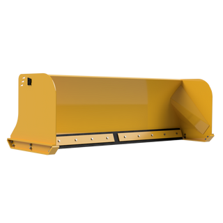Rockland Snow Pusher | Replaceable Bolt-On Skid Shoes | Multiple Width and Capacity Options | For Loaders
