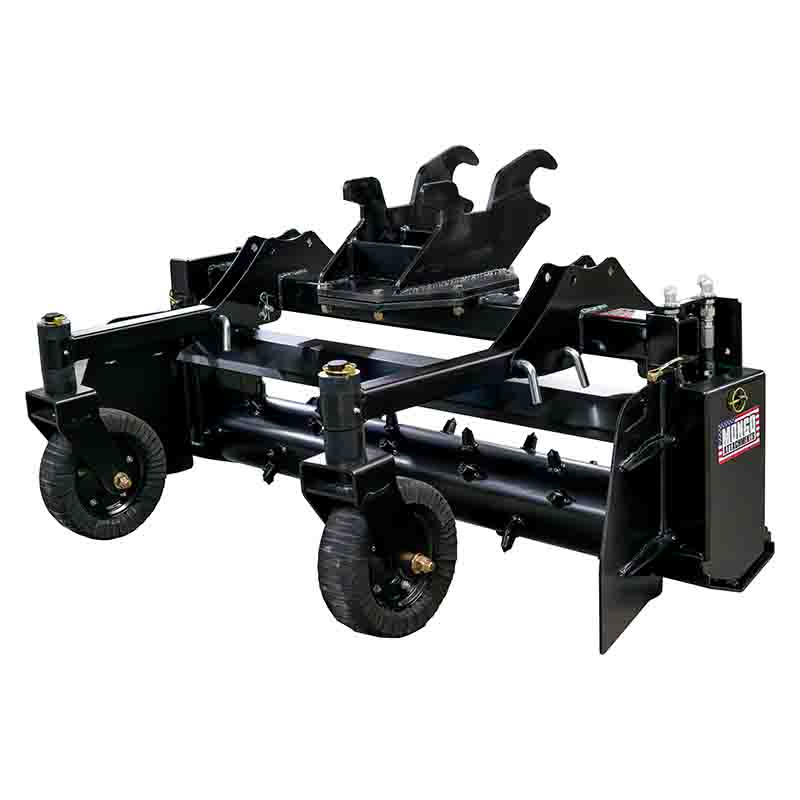 Mongo Attachments Soil Conditioner | Model MPRD148H | Size 48" Drum | 20 GPM | 3,000 PSI | 2.5–8 Ton | For Excavators