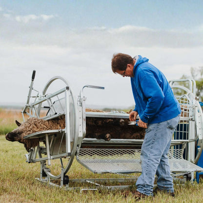 Sydell Deluxe Spin Doctor | #0938 | 46" Width | For Sheep & Goat Hoof Trimming & Handling