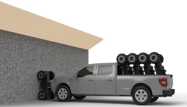 ENVO UPT | 4-Wheel Electric Platform | Max Speed 50 km/h | Range 100–200 km | Max Power 12,000 W