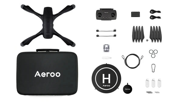 Aeroo Fishing Drone | Model Aeroo Pro & Pro Combo | Maximum Flight Time 45 Minutes | Battery Capacity 4,000 mAh