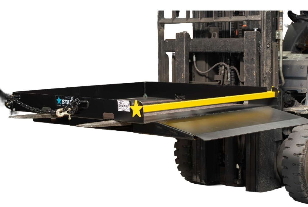 Star Industries Safety Loading Platform | Models 1385 & 1388 | Deck Width 48" To 50" | Capacity 1,000 To 3,500 lbs | For Forklifts