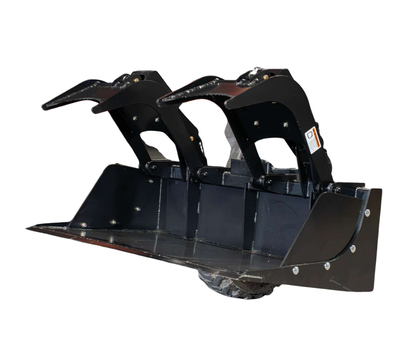 Star Industries Grapple Bucket | Models 175-66 To 175DG-84 | 66" To 84" | 8–30+ GPM | For Skid Steer