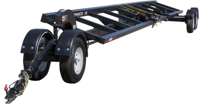 Demco | Standard Combine Header Transport Trailer | Model HT28 | Trailer Length	28 feet | GVW 11,200 lbs | 1" Hitch Pin | Horsepower 400 To 500 HP | For Tractor