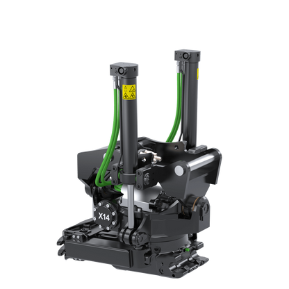 Steelwrist Tilt-Rotators | Model X14 | Building Height 17.9" inches | Machine Weight Up-To 26,500 l Lbs | For Mid-Sized Excavators