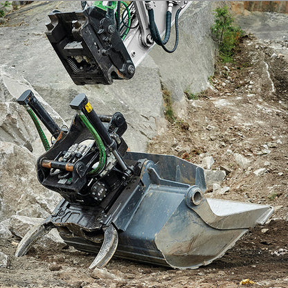 Steelwrist HD Tilt-Rotators | Model X26 | Building Height 24.2" inches | Machine Weight Up-To 57,300 Lbs | For Excavators