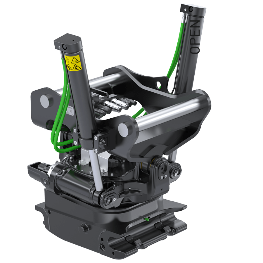 Steelwrist HD Tilt-Rotators | Model X32 | Building Height 26.8" inches | Machine Weight Up-To 72,700 Lbs | For Excavators