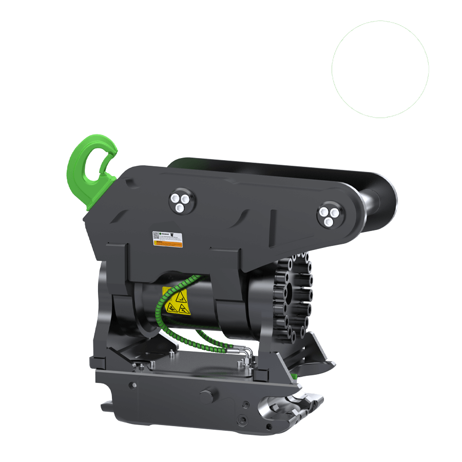 Steelwrist Tilt- and Rotor Coupler | Model Tilt couplers XT | Machine Weight Up-To 13,200 Lbs | For Excavators