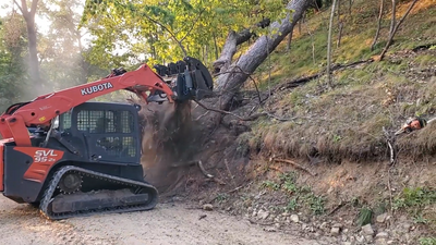 Stout XHD Root Rake Clam Grapple (With Single Grapples) | Width 72