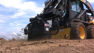 Stout HD Stump Grinder | Flywheel Diameter 26" inches | High Flow 20–30 GPM | For Mini Skid Steers
