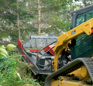 Stout Trail Boss Brush Cutter | Cutting Width 72" inches | Hydraulic Flow 15–24 GPM | For Skid Steers