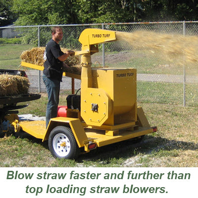 Turbo Turf Straw Blower | 20 HP Kohlar/Honda Engine