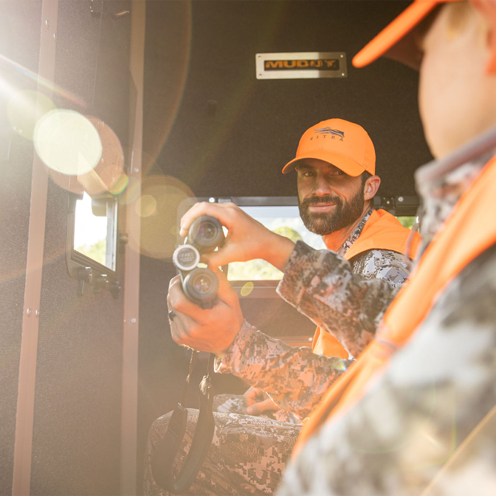 Muddy | Striker Steel Box Blind | MUD-BBBST2000-5C |  6′L x 4′W x 7′H | Weatherproof Thermal Formed | All-Season Concealment | For Deluxe Towers (sold separately)