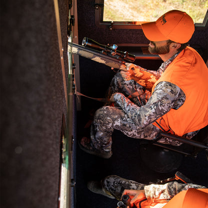 Muddy | Striker Steel Box Blind | MUD-BBBST2000-5C |  6′L x 4′W x 7′H | Weatherproof Thermal Formed | All-Season Concealment | For Deluxe Towers (sold separately)