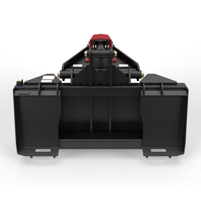 Virnig Stump Bucket Grapple | Model STMPG | 45.6" Width | Hydraulic Flow 15 To 25 GPM | For Skid Steer